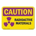 thumbnail image 1 of OSHA CAUTION RADIATION Sign - Radioactive Materials | Decal | Protect Your Business, Construction Site, Warehouse & Shop Area | Made in the USA, 1 of 5