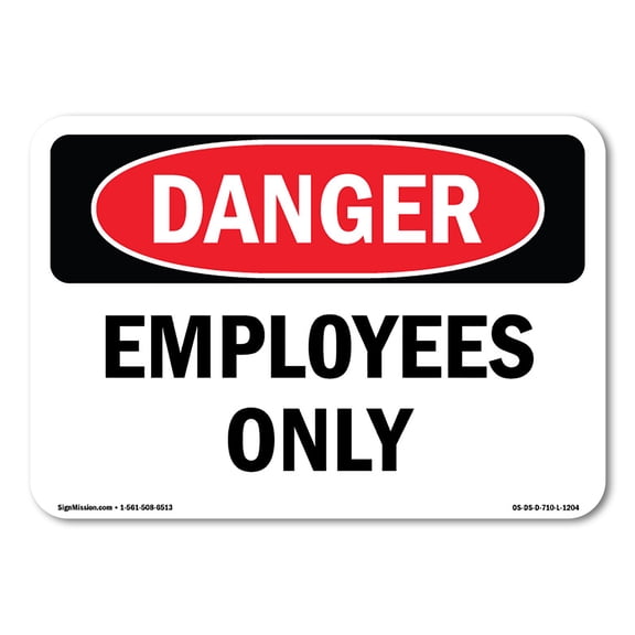 OSHA Danger Sign - Remote Mucking In Progress | Aluminum Sign | Protect ...