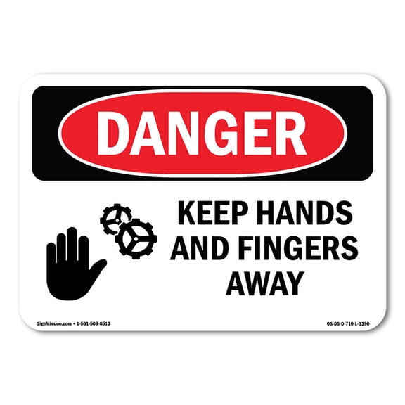 Keep Rigjht Sign OSHA Danger Sign - High Pressure Hydraulic Hoses Keep Away | Aluminum ...