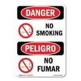 thumbnail image 1 of OSHA Danger Sign - No Smoking | Decal | Protect Your Business, Construction Site, Warehouse & Shop Area |  Made in The USA, 1 of 5