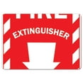 thumbnail image 1 of OSHA Decal - Fire Extinguisher with Arrow | Decal | Protect Your Business, Work Site, Warehouse & Shop Area |  Made in the USA, 1 of 5