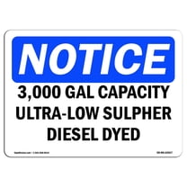 Maximum Load Rating Signs OSHA Notice Sign - NOTICE Floor Maximum Concentrated Load Capacity ...
