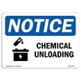 thumbnail image 1 of OSHA Notice Sign - Chemical Unloading | Plastic Sign | Protect Your Business, Construction Site, Warehouse & Shop Area |  Made in the USA, 1 of 5