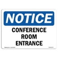 thumbnail image 1 of OSHA Notice Sign - Conference Room Entrance | Decal | Protect Your Business, Construction Site, Warehouse & Shop Area |  Made in the USA, 1 of 4