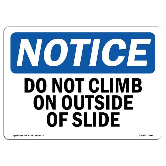 OSHA Notice Sign - Unstable Mine Shaft Do Not Enter | Aluminum Sign ...