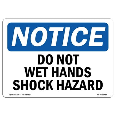 OSHA Notice Sign - Do Not Work On This Equipment | Plastic Sign | Protect Your Business, Construction Site, Warehouse & Shop Area |  Made in the USA