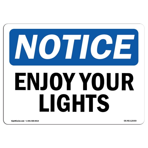 OSHA Notice Sign - Janitor's Closet | Aluminum Sign | Protect Your ...