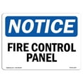 thumbnail image 1 of OSHA Notice Sign - Fire Control Panel | Plastic Sign | Protect Your Business, Construction Site, Warehouse & Shop Area |  Made in the USA, 1 of 5