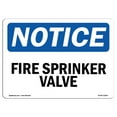 thumbnail image 1 of OSHA Notice Sign - Fire Sprinkler Valve | Decal | Protect Your Business, Construction Site, Warehouse & Shop Area |  Made in the USA, 1 of 4