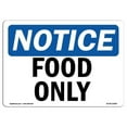 thumbnail image 1 of OSHA Notice Sign - Food Only, 1 of 1