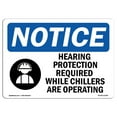 thumbnail image 1 of OSHA Notice Sign - Hearing Protection Required | Plastic Sign | Protect Your Business, Construction Site, Warehouse & Shop Area |  Made in the USA, 1 of 5