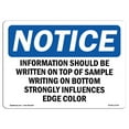 thumbnail image 1 of OSHA Notice Sign - Information Should Be Written On Top Of | Plastic Sign | Protect Your Business, Work Site, Warehouse & Shop Area |  Made in the USA, 1 of 5