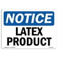 thumbnail image 1 of OSHA Notice Sign - Latex Product | Decal | Protect Your Business, Construction Site, Warehouse & Shop Area |  Made in the USA, 1 of 4