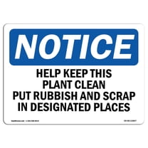 OSHA Notice Sign - Important Fragrance Free Environment Please ...