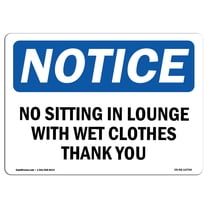 OSHA Notice Sign - NOTICE Children Under The Age Of Pool Spa | Aluminum ...