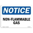 thumbnail image 1 of OSHA Notice Sign - Non-Flammable Gases | Plastic Sign | Protect Your Business, Construction Site, Warehouse & Shop Area |  Made in the USA, 1 of 5