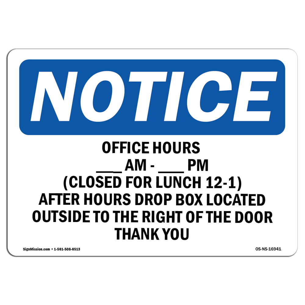 Signmission OS-NS-D-1824-L-18001 Osha Notice Sign, Recycle Only No Foo