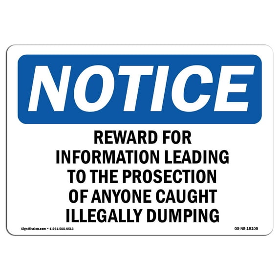OSHA Notice Sign - Rfid System In Use | Plastic Sign | Protect Your Business, Construction Site, Warehouse & Shop Area | Made in the USA