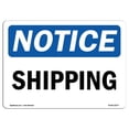 thumbnail image 1 of OSHA Notice Sign - Shipping, 1 of 1