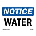 thumbnail image 1 of OSHA Notice Sign - Water | Decal | Protect Your Business, Construction Site, Warehouse & Shop Area |  Made in the USA, 1 of 4
