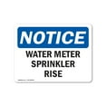 thumbnail image 1 of OSHA Notice Sign - Water Meter Sprinkler Riser | Decal | Protect Your Business, Construction Site, Warehouse |  Made in the USA, 1 of 4