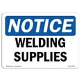 thumbnail image 1 of OSHA Notice Sign - Welding Supplies | Decal | Protect Your Business, Construction Site, Warehouse & Shop Area |  Made in the USA, 1 of 4