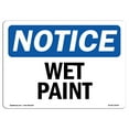 thumbnail image 1 of OSHA Notice Sign - Wet Paint | Decal | Protect Your Business, Construction Site, Warehouse & Shop Area |  Made in the USA, 1 of 4