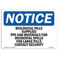 thumbnail image 1 of OSHA Notice Signs - Biological Spill Supplies PPE And Materials | Decal | Protect Your Business, Work Site, Warehouse |  Made in the USA, 1 of 4