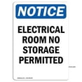 thumbnail image 1 of OSHA Notice Signs - Electrical Room No Storage | Decal | Protect Your Business, Construction Site, Warehouse | Made in the USA, 1 of 4