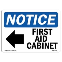 OSHA Notice Sign - Dirty Towels [Up Arrow] | Aluminum Sign | Protect ...