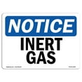 thumbnail image 1 of OSHA Notice Signs - Inert Gas | Decal | Protect Your Business, Construction Site, Warehouse & Shop Area |  Made in the USA, 1 of 4