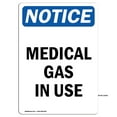 thumbnail image 1 of OSHA Notice Signs - Medical Gas In Use | Decal | Protect Your Business, Construction Site, Warehouse & Shop Area | Made in the USA, 1 of 4