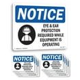 thumbnail image 1 of OSHA PPE Multiple OSHA Notice Aluminum Sign 24 Inch x 18 Inch - 10 Pack, 1 of 8
