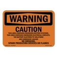 thumbnail image 1 of OSHA WARNING Sign - Caution This Area Contains Energized | Decal | Protect Your Business, Work Site, Warehouse & Shop Area | Made in the USA, 1 of 5