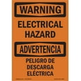 thumbnail image 1 of OSHA WARNING Sign - Electrical Hazard Bilingual | Decal | Protect Your Business, Construction Site, Warehouse & Shop Area | Made in the USA, 1 of 5