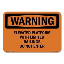 Maximum Load Rating Signs OSHA Notice Sign - NOTICE Floor Maximum Concentrated Load Capacity ...
