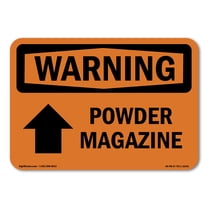 OSHA WARNING Sign - Gasoline [Right Arrow] With Symbol | Aluminum Sign ...