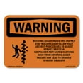 thumbnail image 1 of OSHA WARNING Sign - Rotating Auger Inside This Hopper With Symbol | Plastic Sign | Protect Your Business, Work Site, Warehouse | Made in the USA, 1 of 5