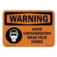 thumbnail image 1 of OSHA WARNING Sign - Wear Approved Breathing Apparatus Beyond | Plastic Sign | Protect Your Business, Work Site, Warehouse & Shop Area | Made in the USA, 1 of 5