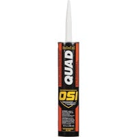 OSI QUAD 10 Oz. Window, Door & Siding Polymer Sealant, Almond 1637223