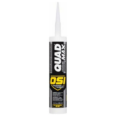 OSI 1869361 Quad Max Siding & Window Sealant, #335 Clay, 9.5-oz. - Quantity 12