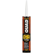 OSI Quad Window, Door and Siding Sealant, Pack of 1, White 10 fl oz Cartridge