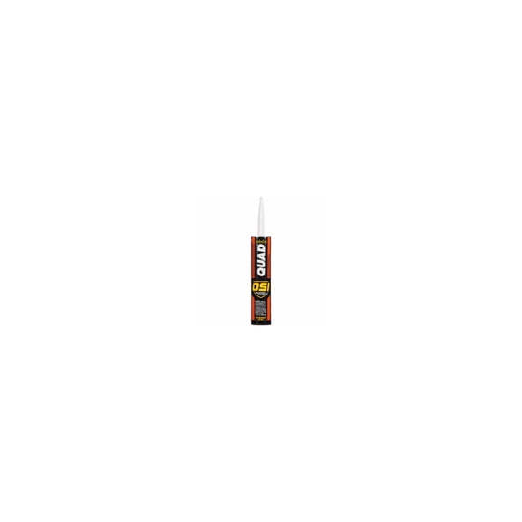 1637194 Quad Window, Door & Siding Sealant, #205 Brown, 10-oz. - Quantity 1