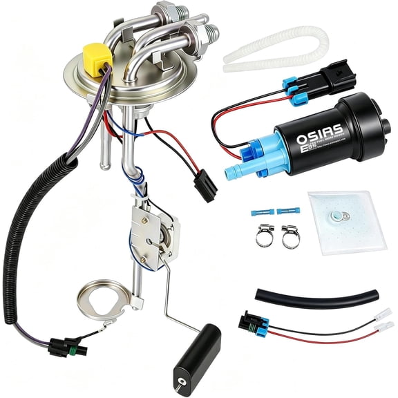 OSIAS Squarebody 73-91 Chevy GMC LS/LT Swap 450LPH AN Fitting Hanger +Sending Unit New