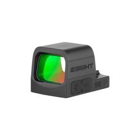 OSIGHT SE Enclosed Micro Red Dot Sight - RMSc/K Footprint Compatible | 2 MOA Dot & 32 MOA Circle Reflex Sight