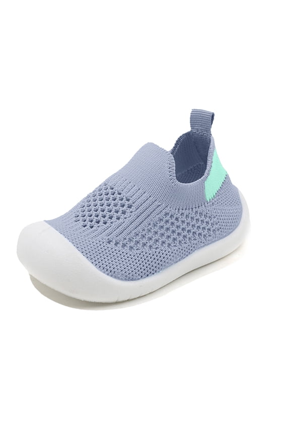 Baby Shoes Boys Girls Breathable Non- Walking Sock Shoes First Walking Shoes With Soft Rubber Sole Toddler Slipper Sneaker Trendy Footwear, 18-24 Months