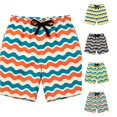 thumbnail image 1 of OSOLU Boys Athletic Shorts Summer Beach Breathable Colorful Striped Drawstring Elastic Waist Loose Fit Running Shorts For Kids 2-14Y, 1 of 3