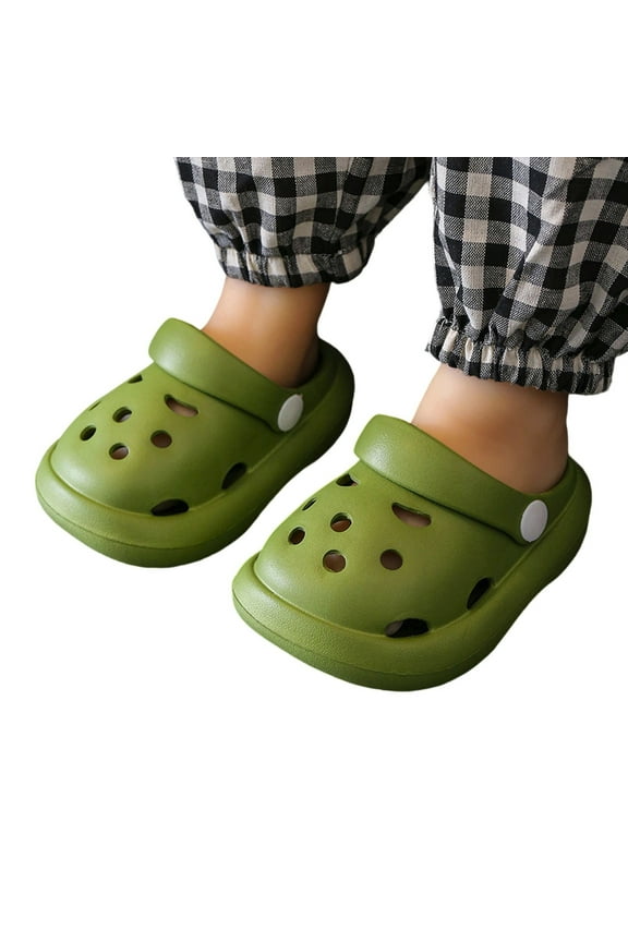 Boys Slippers For Kids Soft Sole Lightweight Breathable Casual Slides For Daily Wear Toddler And Children Ages 1 8 Years Baby Cute Dailywear, 6-7 Years