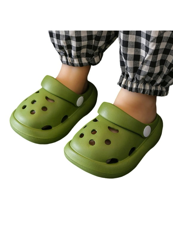 Boys Slippers For Kids Soft Sole Lightweight Breathable Casual Slides For Daily Wear Toddler And Children Ages 1 8 Years Baby Cute Dailywear, 6-7 Years