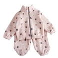 thumbnail image 1 of OSOLU Children Boys Girls Clothing Sets Winter Thermal Home Long Sleeve 2 Piece Fuzzy Outfit Cozy Warm Loungewear Soft Cold Weather Elegant Casual Sets, 1 of 3